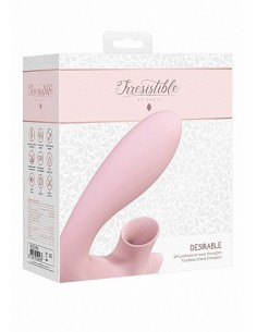 Stymulator Punktu G Desirable - Pink - Wibratory Króliczki - 1 2