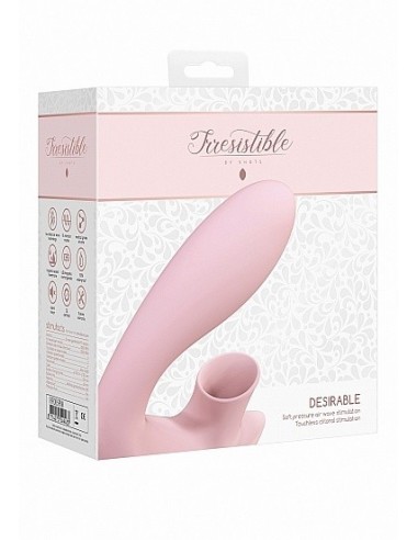 Stymulator Punktu G Desirable - Pink - Wibratory Króliczki - 2