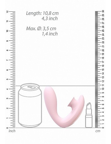 Stymulator Punktu G Desirable - Pink - Wibratory Króliczki - 3