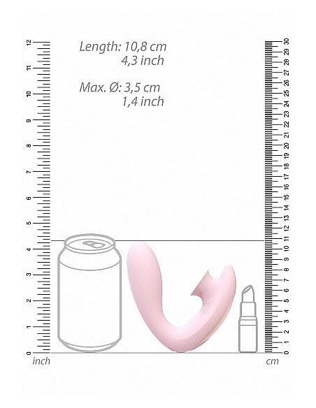 Stymulator Punktu G Desirable - Pink - Wibratory Króliczki - 3