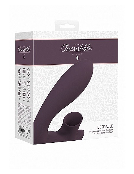 Stymulator Punktu G Desirable - Purple - Wibratory Króliczki - 2