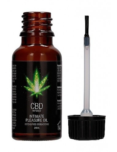 Olejek do masażu CBD Intimate Pleasure Oil - 20 ml - Lubrykanty, feromony i olejki do masażu CBD - 2