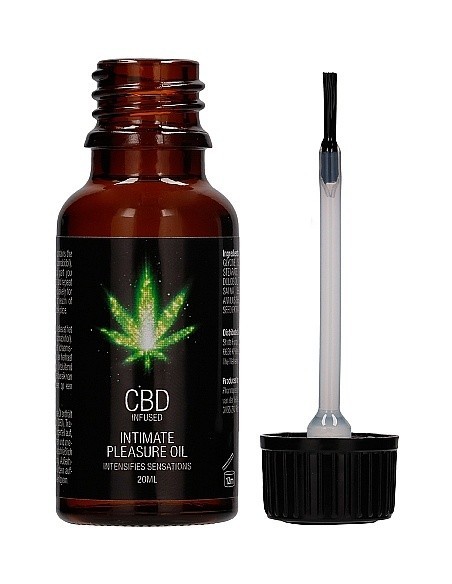 Olejek do masażu CBD Intimate Pleasure Oil - 20 ml - Lubrykanty, feromony i olejki do masażu CBD - 2