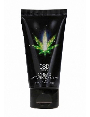 CBD Cannabis Krem do Masturbacji dla Niego - 50 ml - Lubrykanty, feromony i olejki do masażu CBD - 2