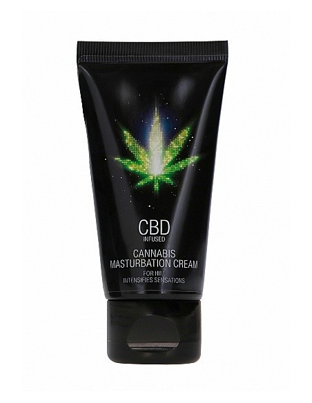 CBD Cannabis Krem do Masturbacji dla Niego - 50 ml - Lubrykanty, feromony i olejki do masażu CBD - 2