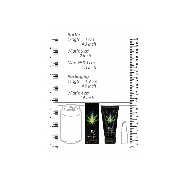 CBD Cannabis Krem do Masturbacji dla Niego - 50 ml - 6