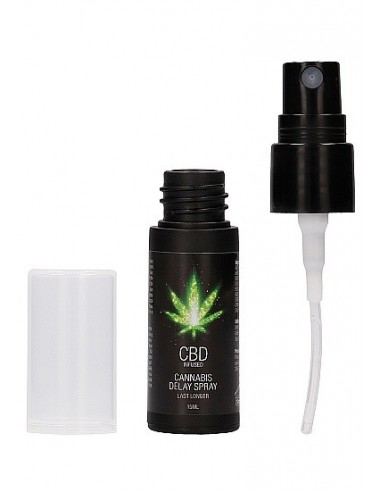 Spray na opóźnienie wytrysku CBD Cannabis 15 ml - Lubrykanty, feromony i olejki do masażu CBD - 3
