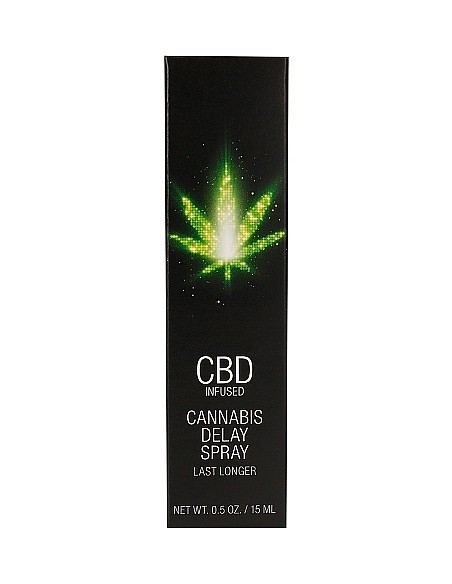 Spray na opóźnienie wytrysku CBD Cannabis 15 ml - Lubrykanty, feromony i olejki do masażu CBD - 5