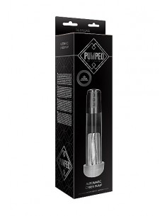 Pompka Erekcyjna Do Penisa Automatic Cyber Pump With Masturbation Sleeve - Transparent - Pompki erekcyjne i powiększające penisa 2