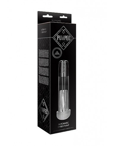 Pompka Erekcyjna Do Penisa Automatic Cyber Pump With Masturbation Sleeve - Transparent - Pompki erekcyjne i powiększające penisa