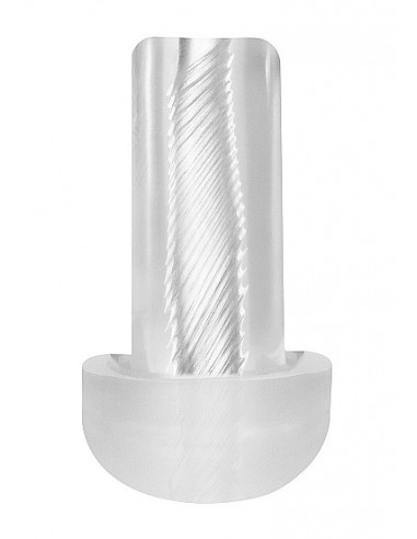 Pompka Erekcyjna Do Penisa Automatic Cyber Pump With Masturbation Sleeve - Transparent - Pompki erekcyjne i powiększające penisa