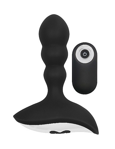 Wibrator analny No. 78 - Rechargeable Anal Stimulator - Black - Masażery i stymulatory prostaty - 1