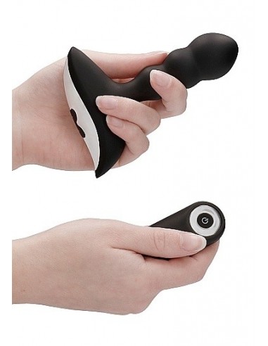 Wibrator analny No. 78 - Rechargeable Anal Stimulator - Black - Masażery i stymulatory prostaty - 9