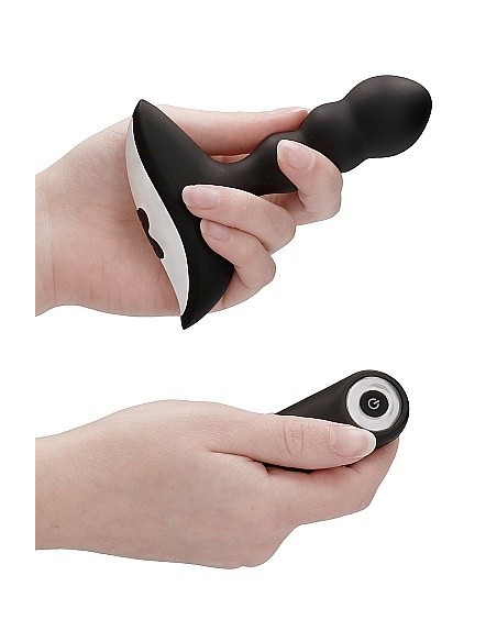 Wibrator analny No. 78 - Rechargeable Anal Stimulator - Black - Masażery i stymulatory prostaty - 9