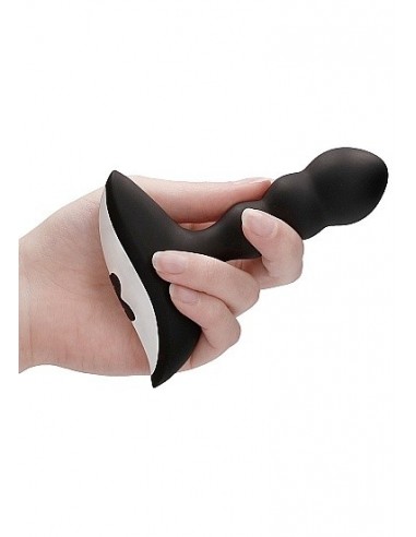 Wibrator analny No. 78 - Rechargeable Anal Stimulator - Black - Masażery i stymulatory prostaty - 10