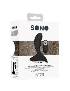 Masażer prostaty No. 79 - Rechargeable Black - Masażery i stymulatory prostaty - 1 2