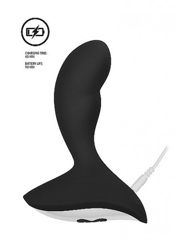Masażer prostaty No. 79 - Rechargeable Black - Masażery i stymulatory prostaty - 11