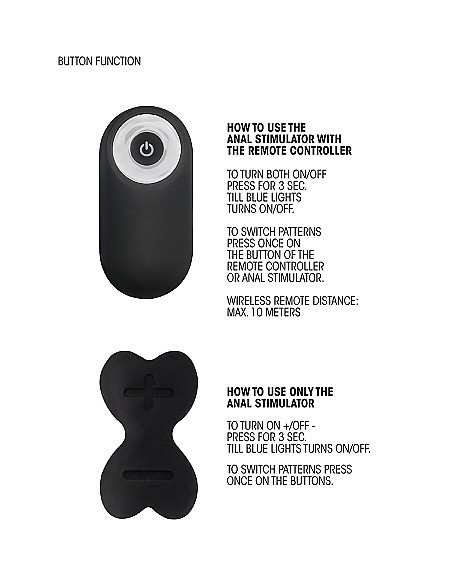 Masażer prostaty No. 79 - Rechargeable Black - Masażery i stymulatory prostaty - 13