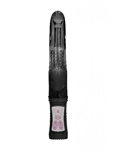 Wibrator Króliczek Rotating Dolphin - Black - Wibratory Króliczki - 4