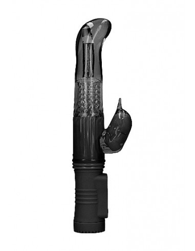 Wibrator Króliczek Rotating Dolphin - Black - Wibratory Króliczki - 5