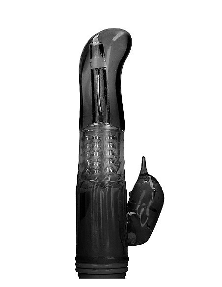Wibrator Króliczek Rotating Dolphin - Black - Wibratory Króliczki - 6