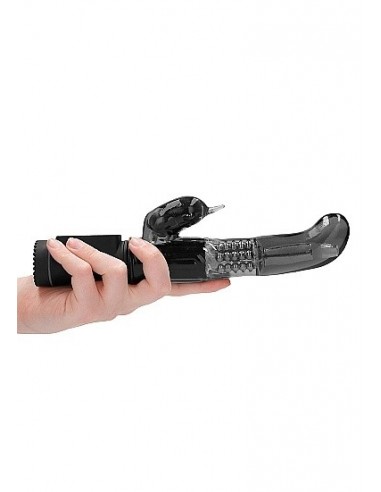 Wibrator Króliczek Rotating Dolphin - Black - Wibratory Króliczki - 7