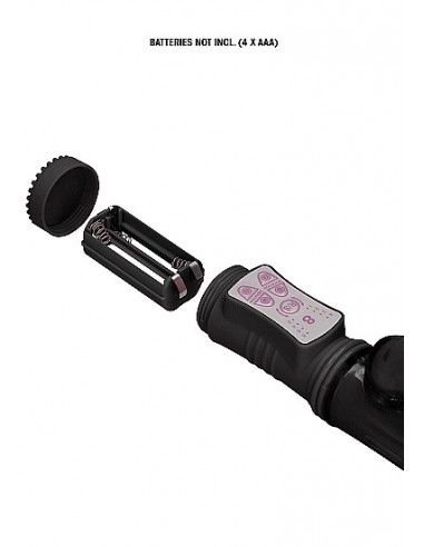 Wibrator Króliczek Rotating Dolphin - Black - Wibratory Króliczki - 9