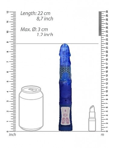 Wibrator Króliczek Rotating Beetle - Blue - Wibratory Króliczki - 3