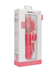 Wibrator Króliczek Rotating Beetle - Pink - Wibratory Króliczki - 1 2