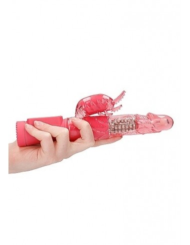 Wibrator Króliczek Rotating Beetle - Pink - Wibratory Króliczki - 8