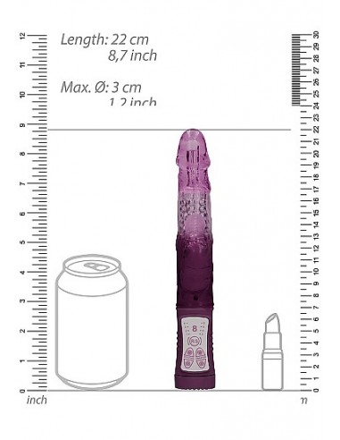 Wibrator Króliczek Rotating Beetle - Purple - Wibratory Króliczki - 3