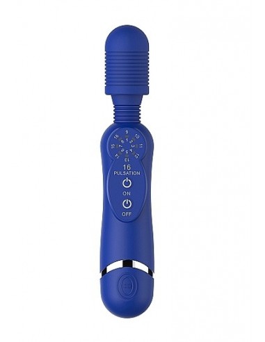 Masażer WAND Silicone Massage Wand - Blue - Wibratory Magic Wand - 4