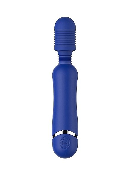 Masażer WAND Silicone Massage Wand - Blue - Wibratory Magic Wand - 5