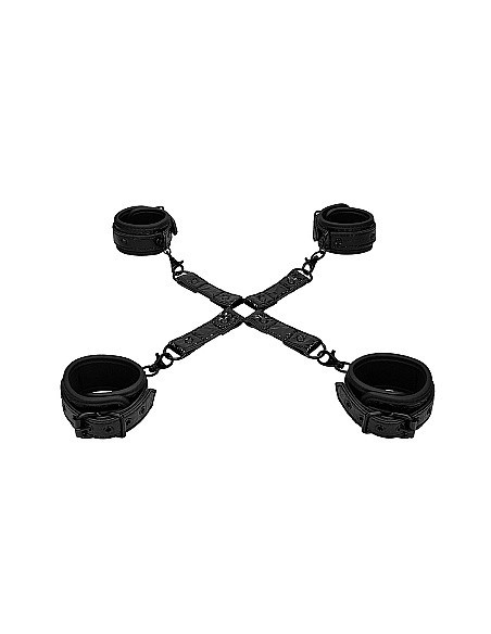 Kajdanki erotyczne Luxury Hogtie - Black - Kajdanki erotyczne - 1