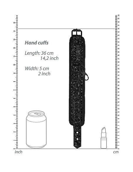 Kajdanki erotyczne Luxury Hogtie - Black - Kajdanki erotyczne - 4
