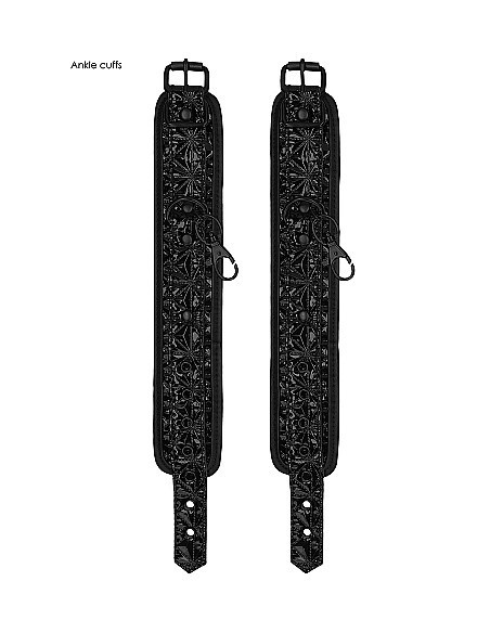 Kajdanki erotyczne Luxury Hogtie - Black - Kajdanki erotyczne - 11