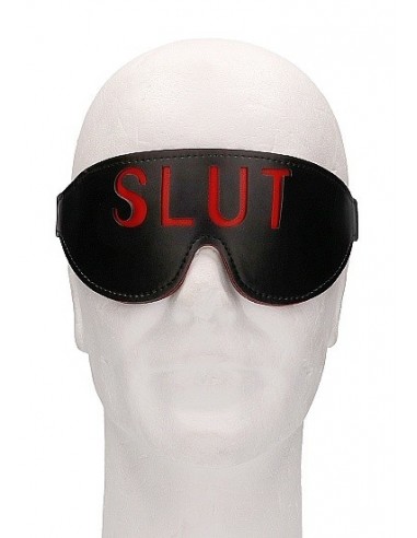 Opaska Na Oczy Erotyczna Blindfold - Slut - Black - Opaski i maski na oczy - 1