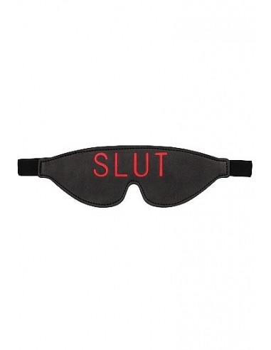Opaska Na Oczy Erotyczna Blindfold - Slut - Black - Opaski i maski na oczy - 3