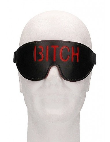 Opaska Na Oczy Erotyczna Blindfold - Bitch - Black - Opaski i maski na oczy - 1