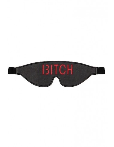 Opaska Na Oczy Erotyczna Blindfold - Bitch - Black - Opaski i maski na oczy - 3