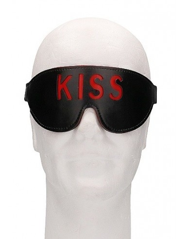 Opaska Na Oczy Erotyczna Blindfold - Kiss - Black - Opaski i maski na oczy - 1