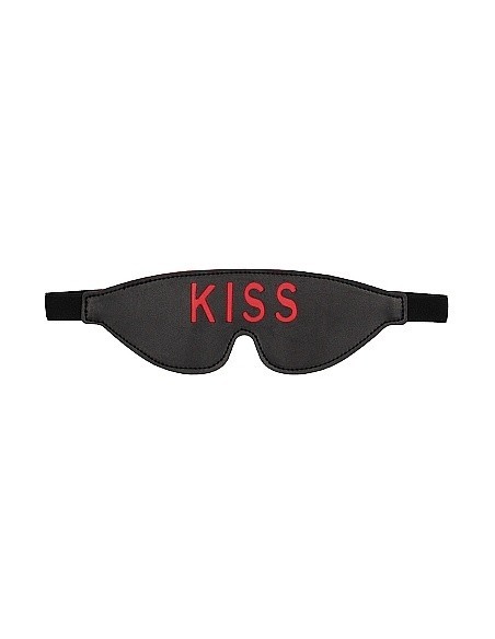 Opaska Na Oczy Erotyczna Blindfold - Kiss - Black - Opaski i maski na oczy - 3