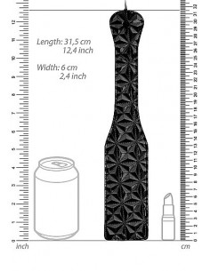 Packa do klapsów Luxury Paddle - Black - Baty, pejcze i packi - 1 2