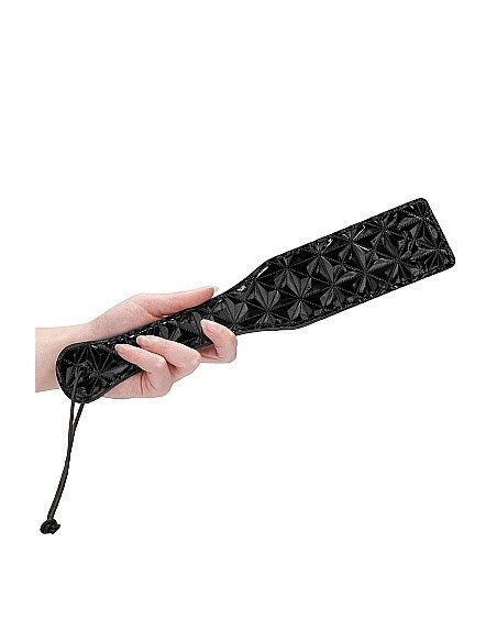 Packa do klapsów Luxury Paddle - Black - Baty, pejcze i packi - 5