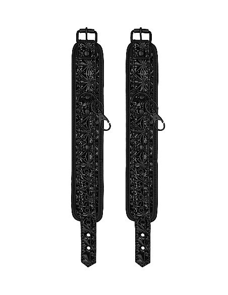 Kajdanki erotyczne Luxury Spreader Bar - Black - Kajdanki erotyczne - 8