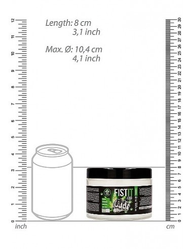 Wodny lubrykant CBD Fist It 500ml - Lubrykanty, feromony i olejki do masażu CBD - 6