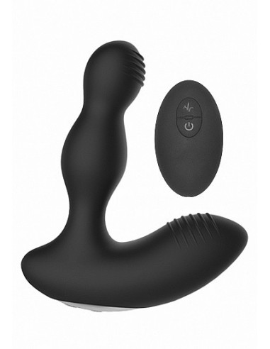 Masażer prostaty Remote Controlled E-Stim / Vibrating Black - Masażery i stymulatory prostaty - 1