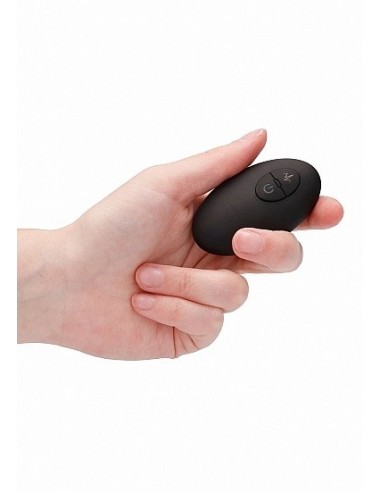 Masażer prostaty Remote Controlled E-Stim / Vibrating Black - Masażery i stymulatory prostaty - 8