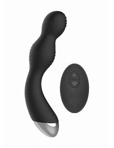 Wibrator analny Remote Controlled E-Stim / Vibrating G/P-Spot Vibrator - Black - Masażery i stymulatory prostaty - 1