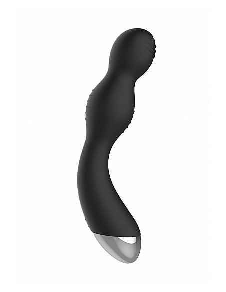 Wibrator analny Remote Controlled E-Stim / Vibrating G/P-Spot Vibrator - Black - Masażery i stymulatory prostaty - 6